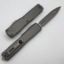 Microtech Ultratech ZBP D/E Full Serrated Apocalyptic Natural Clear 1122-12APNC