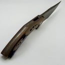 Pre-Owned Tashi Bharucha Custom Son of Sam SOS w/ Titanium Handle & Rietveld Dragon Skin Damascus