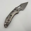 Pre-Owned Microtech Marfione Select Manual Stitch RAM LOK Titanium Handles & Stonewash M390MK w/ Double Vapor Blast & Bronze Accents 169RL-10MS1