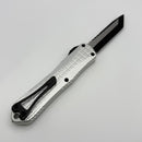 Pre-Owned Heretic Knives Manticore E Grenade Blizzard Handle & Two Tone Battle Black Tanto MagnaCut H027F-14A-BLZ