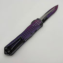 Pre-Owned Heretic Knives Manticore X Cel Shade Purple Frag Handle w/ Recurve MagnaCut Exclusive H033F-CS-PU