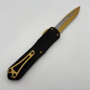 Pre-Owned Heretic Knives Manticore E All Gold Everything Grenade Grip w/ Recurve MagnaCut H029F-16A-GOLD