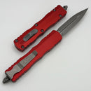 Microtech Dirac D/E Apocalyptic Standard & Red Handle 225-10APRD