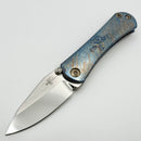 Marfione Custom Borka SB Galactic Acid Handles & Mirror Drop Point M390