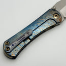 Marfione Custom Borka SB Galactic Acid Handles & Mirror Drop Point M390