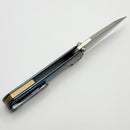 Marfione Custom Borka SB Galactic Acid Handles & Mirror Drop Point M390