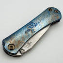 Marfione Custom Borka SB Galactic Acid Handles & Mirror Drop Point M390