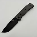 Pre-Owned Chaves Knives Redencion 229 Blackout w/ Black Micarta & PVD Drop Point Elmax - Blue Label