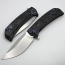 Custom Knife Factory UMMU Dalawa 2 w/ Carbon Fiber & M398