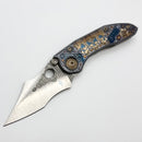 Borka Custom Stitch Ti2 Design Gambler w/ Serpent Rocked Blade/Backspacer