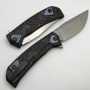 Custom Knife Factory UMMU Dalawa 2 w/ Carbon Fiber & M398
