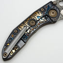 Borka Custom Stitch Ti2 Design Gambler w/ Serpent Rocked Blade/Backspacer