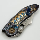 Borka Custom Stitch Ti2 Design Gambler w/ Serpent Rocked Blade/Backspacer