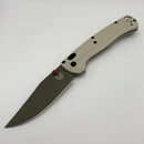 Pre-Owned Benchmade Taggedout Tan Grivory Handles & Green Cerakote Elmax 15536GN-01