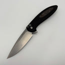 Pre-Owned Pro-Tech Cambria Manual Black Aluminum Handles w/ TechnoCarbo Red Inlay & MagnaCut CF2101-LTD TC Red