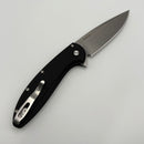 Pre-Owned Pro-Tech Cambria Manual Black Aluminum Handles w/ TechnoCarbo Red Inlay & MagnaCut CF2101-LTD TC Red