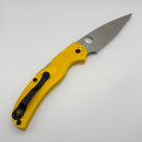 Pre-Owned Spyderco Native Chief w/ Yellow FRN Handles & Serrated MagnaCut C244SYL