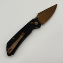 Pre-Owned Tenable Knives Fenrir Black Frag G10 Handles & Rose Gold Coated Nitro-V T1034V8