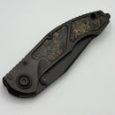 Custom Knife Factory & Anthony Marfione Sokosha DLC/Gold Carbon Fiber w/ DLC M398