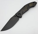 Custom Knife Factory & Anthony Marfione Sokosha DLC/Gold Carbon Fiber w/ DLC M398