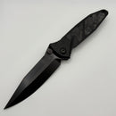 Pre-Owned Microtech Socom Elite M/A DLC Spike Grind w/ Glow Fat Carbon Inlays Signature Series NCB Exclusive 160-1DLCTCFGLISS