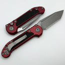 Microtech Knives LUDT Gen III Apocalyptic Full Serrated Tanto w/ Merlot Handle 1136-12APMR