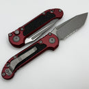 Microtech Knives LUDT Gen III Apocalyptic Partial Serrated Tanto w/ Merlot Handle 1136-11APMR