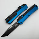Microtech Glykon Blue Handle w/ Black Tanto M390MK 185-1BL