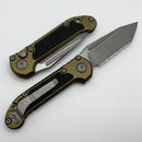 Microtech Knives LUDT Gen III Apocalyptic Tanto Full Serrated w/ OD Green Handle 1136-12APOD