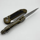 Microtech Knives LUDT Gen III Apocalyptic Tanto Part Serrated w/ OD Green Handle 1136-11APOD