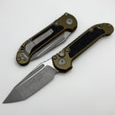 Microtech Knives LUDT Gen III Apocalyptic Tanto w/ OD Green Handle 1136-10APOD