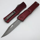 Microtech Knives Combat Troodon Gen III Apocalyptic Bowie w/ Merlot Handle 1146-10APMR