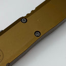 Factory Blem Microtech UTX-85 Gen IV w/ Tan Handle & Stonewash D/E M390MK 12324-10APTA