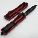 Microtech Scarab 2 Gen 3 Tactical D/E Full Serrated w/ Red Handle 1280-3RD