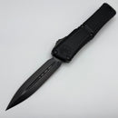 Grenade Blem Microtech Knives Combat Troodon Gen III DLC Shadow Double Edge 1142-1DLCTSH