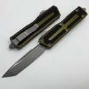 Microtech Scarab 2 Gen 3 Apocalyptic Spine Fluted Tanto w/ OD Green Handle 1279-10APOD