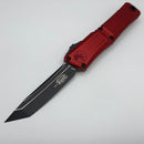Grenade Blem Microtech Knives Combat Troodon Gen III Tactical Tanto w/ Red Handle 1144-1RD