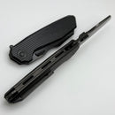 Reate Knives Mantis Milled DLC Titanium Handles w/ DLC Elmax