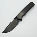 Chaves Knives Sam Tran Arison Street Black Satin PVD Titanium Integral Handle & Black Satin PVD M390
