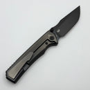 Chaves Knives Sam Tran Arison Street Black Satin PVD Titanium Integral Handle & Black Satin PVD M390