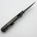 Chaves Knives Sam Tran Arison Street Black Satin PVD Titanium Integral Handle & Black Satin PVD M390