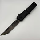 Pre-Owned Microtech Knives Combat Troodon Gen III DLC Shadow Hellhound w/ Black Handle Signature Series 1219-1DLCTSH