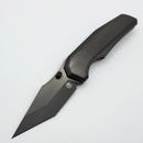 Chaves Knives Jake McCoy Omega Street Black Satin PVD Titanium Integral Handle & Black Satin PVD M390