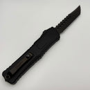 Pre-Owned Microtech Knives Combat Troodon Gen III DLC Shadow Hellhound w/ Black Handle Signature Series 1219-1DLCTSH