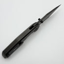 Chaves Knives Jake McCoy Omega Street Black Satin PVD Titanium Integral Handle & Black Satin PVD M390