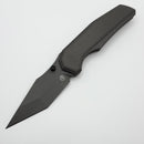 Chaves Knives Jake McCoy Omega Street Stonewash Gray PVD Titanium Integral Handle & Stonewash Gray PVD M390