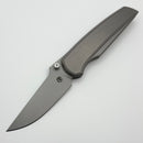 Chaves Knives Jake McCoy Disciple Street Stonewash Titanium Integral Handle & Stonewash M390
