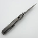 Chaves Knives Jake McCoy Disciple Street Stonewash Titanium Integral Handle & Stonewash M390