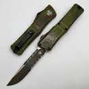Microtech Knives Combat Troodon Gen III Outbreak S/E Part Serrated Signature Series 1143-2OBDS