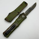 Microtech Knives Combat Troodon Gen III Outbreak S/E Part Serrated Signature Series 1143-2OBDS